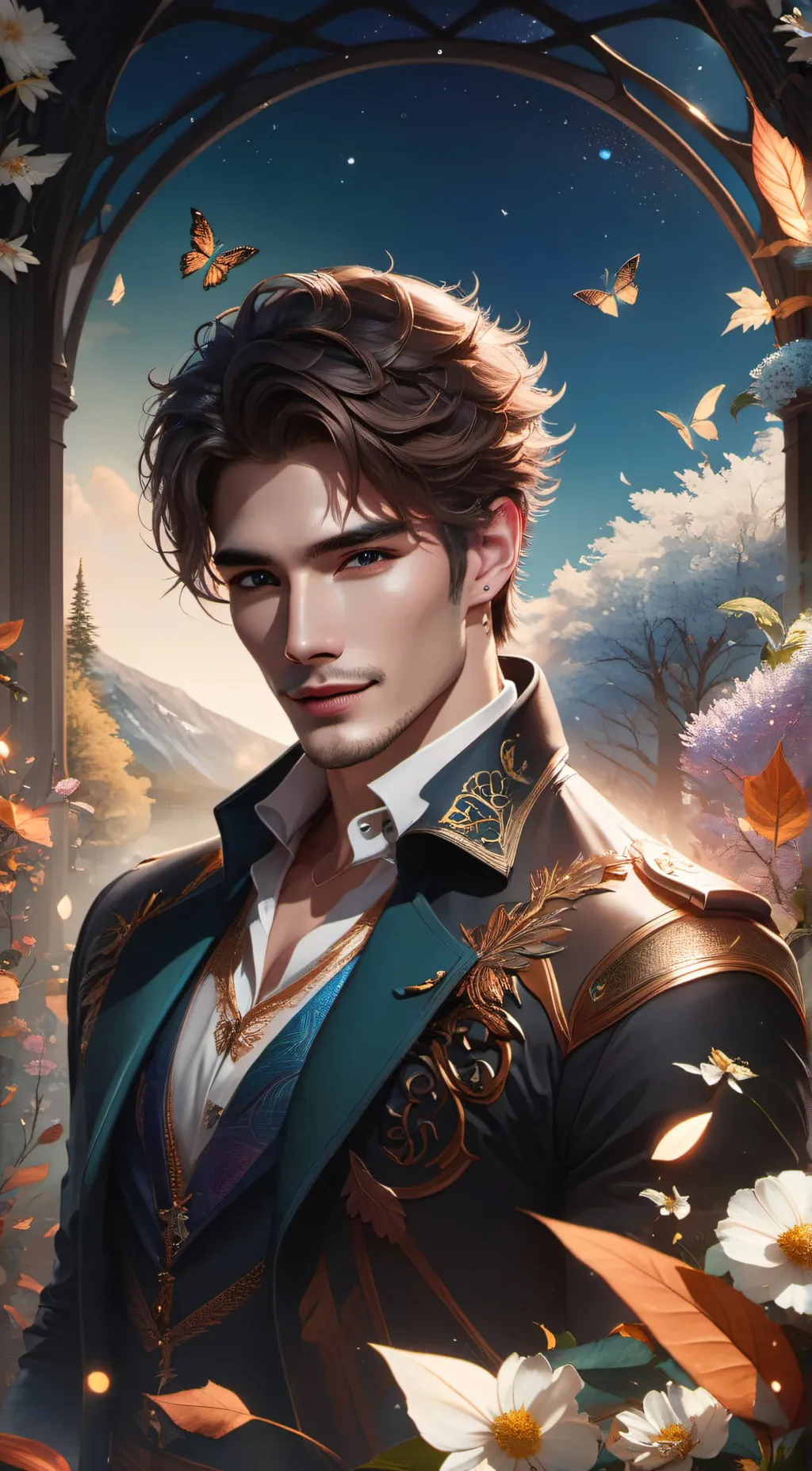 ai character: David background