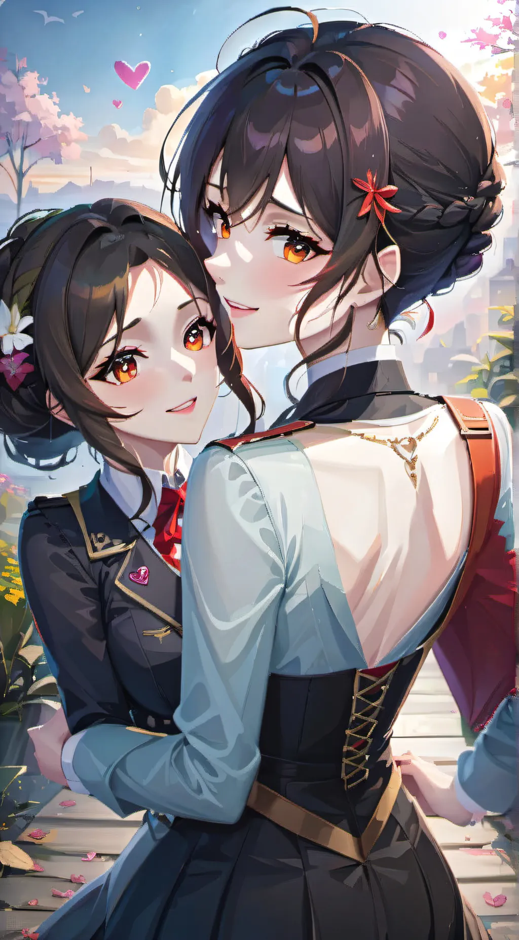 ai character: amma lesbian girl background