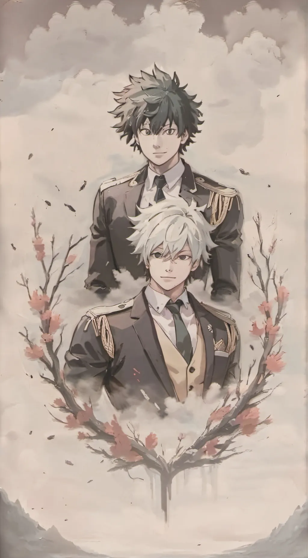 ai character: MHA x LOV background