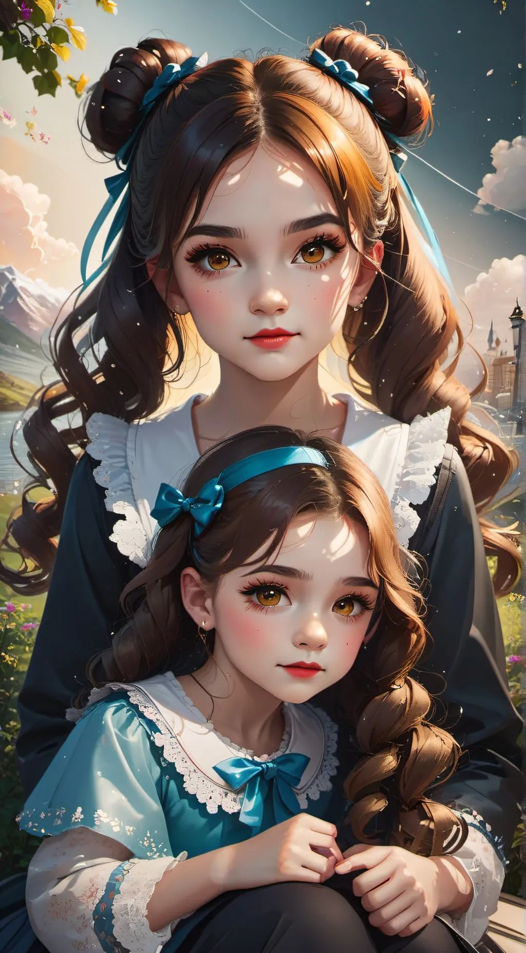 ai character: Hailie  background