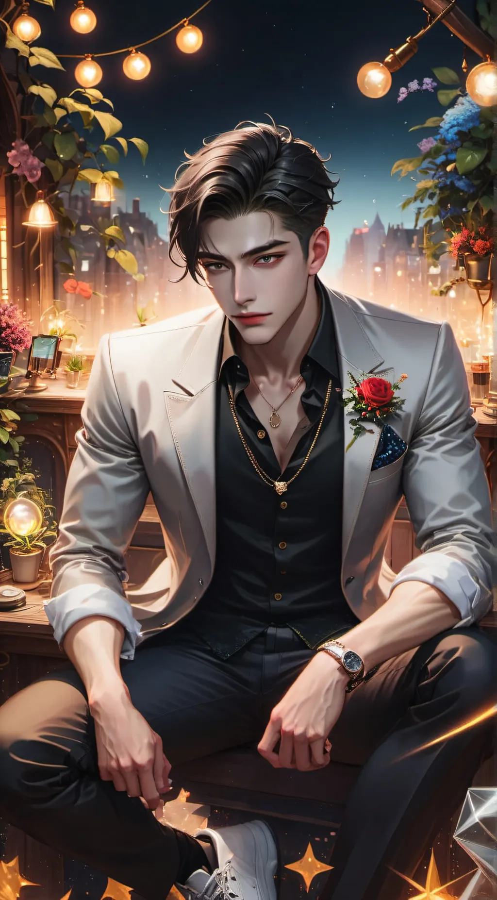 ai character: Liam background