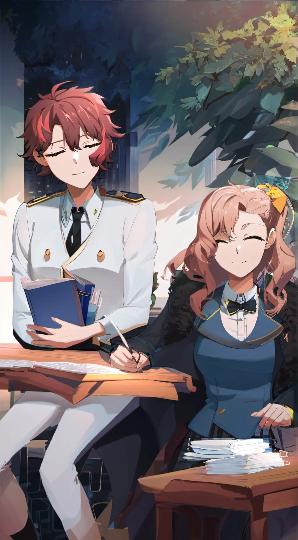 ai character: Damian background