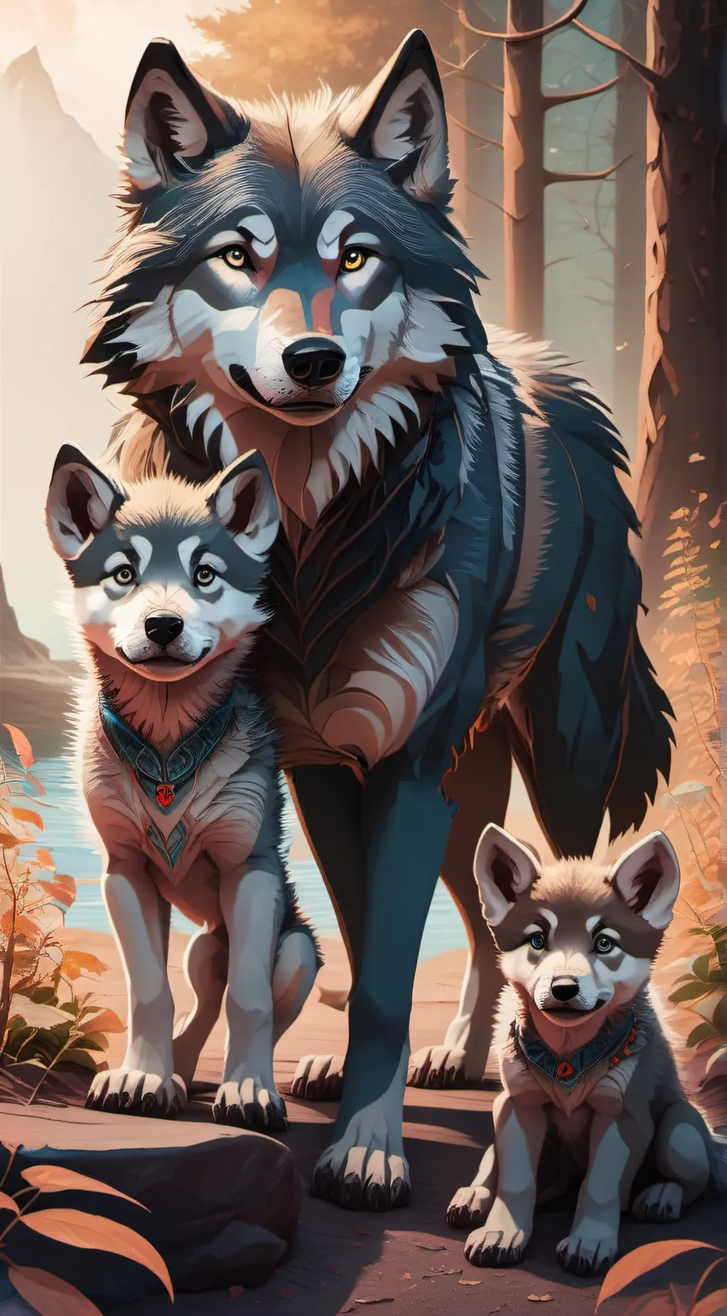 ai character: The family background