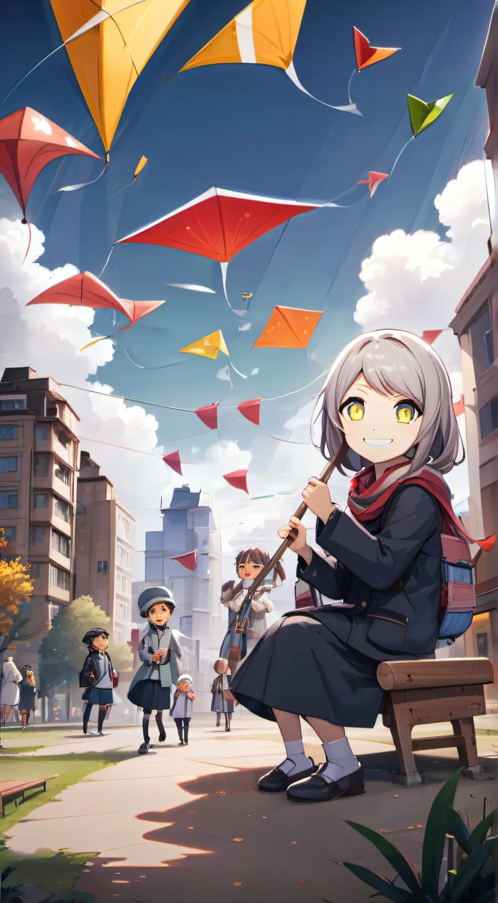 ai character: Eva background