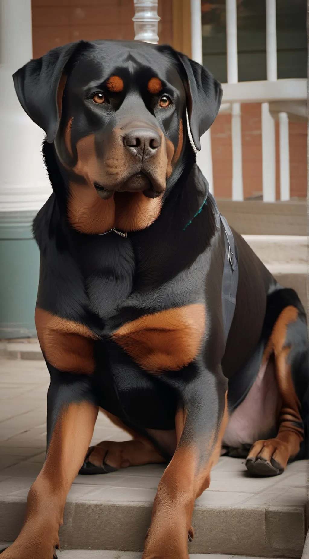 ai character: Hooch  background