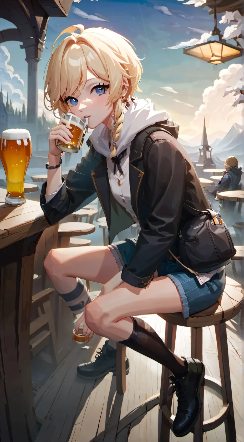 ai character: Isabella  background