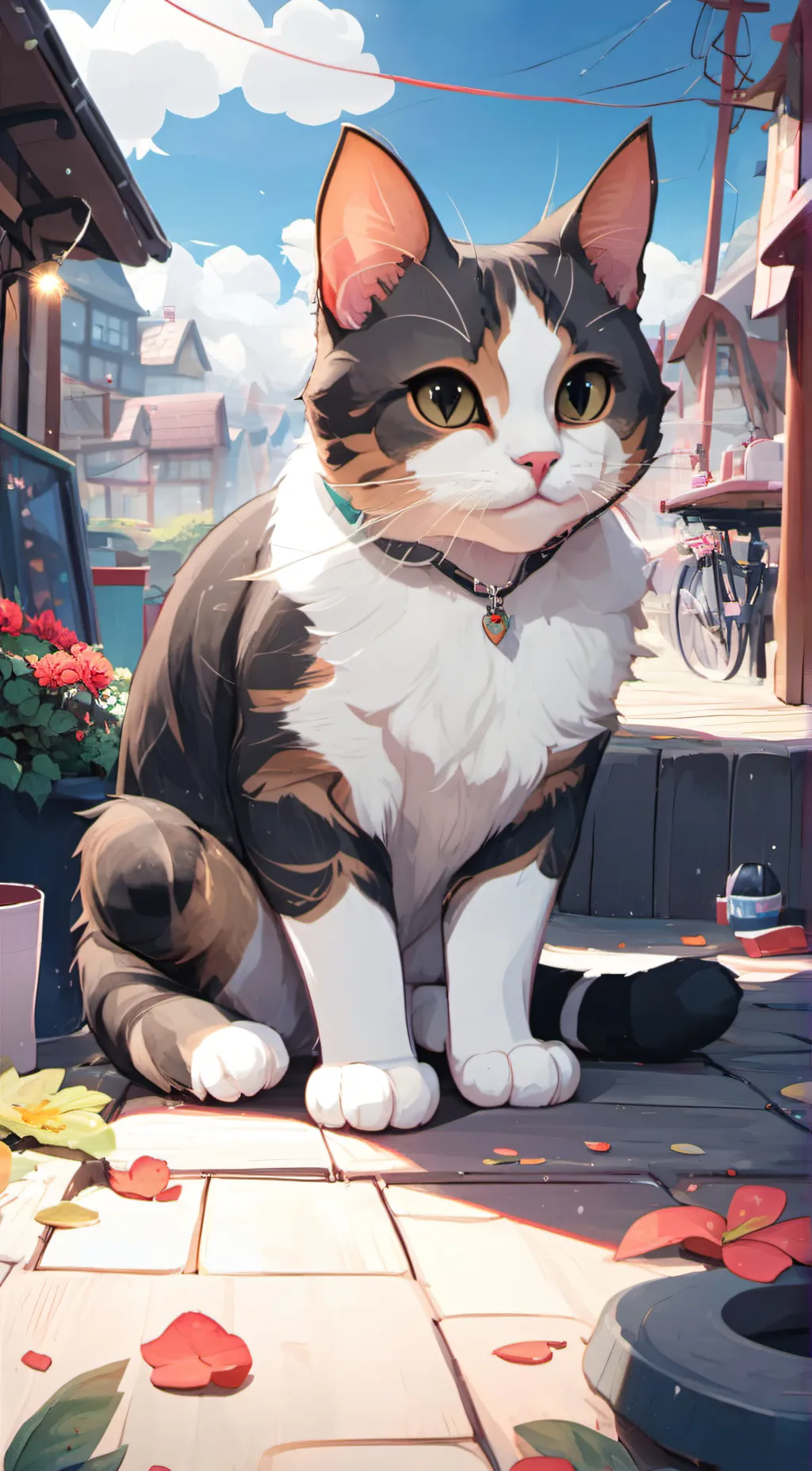 ai character: Ollie background