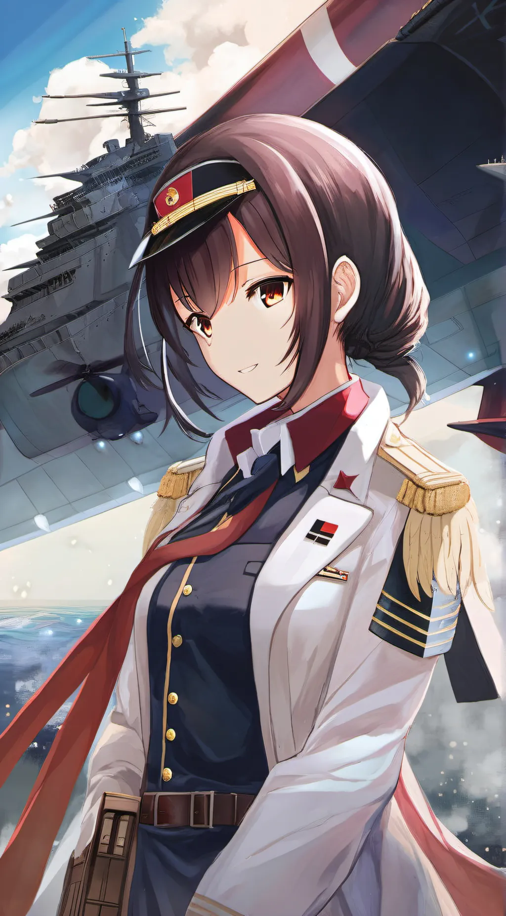 ai character: akagi background