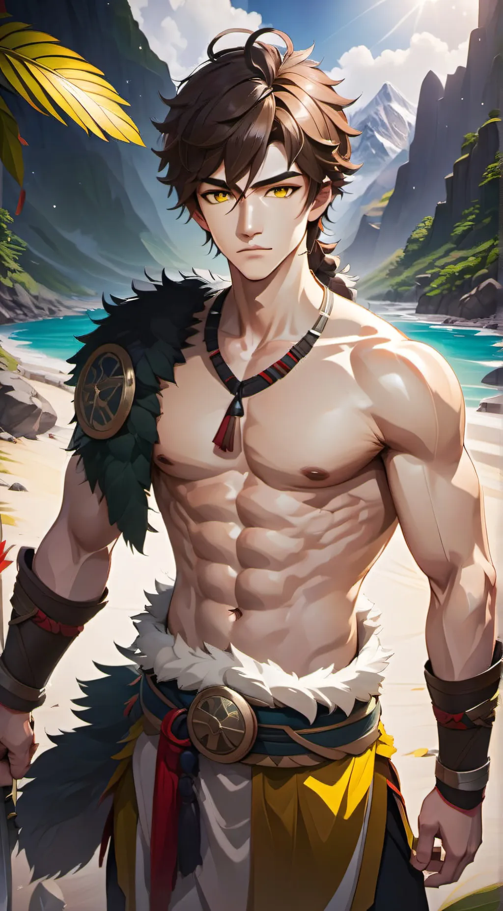 ai character: Hunter background