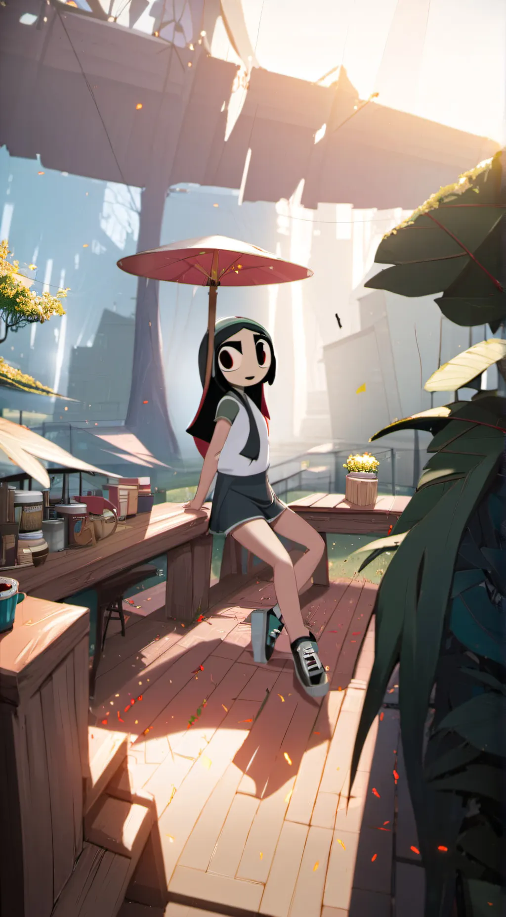 ai character: Lisa background