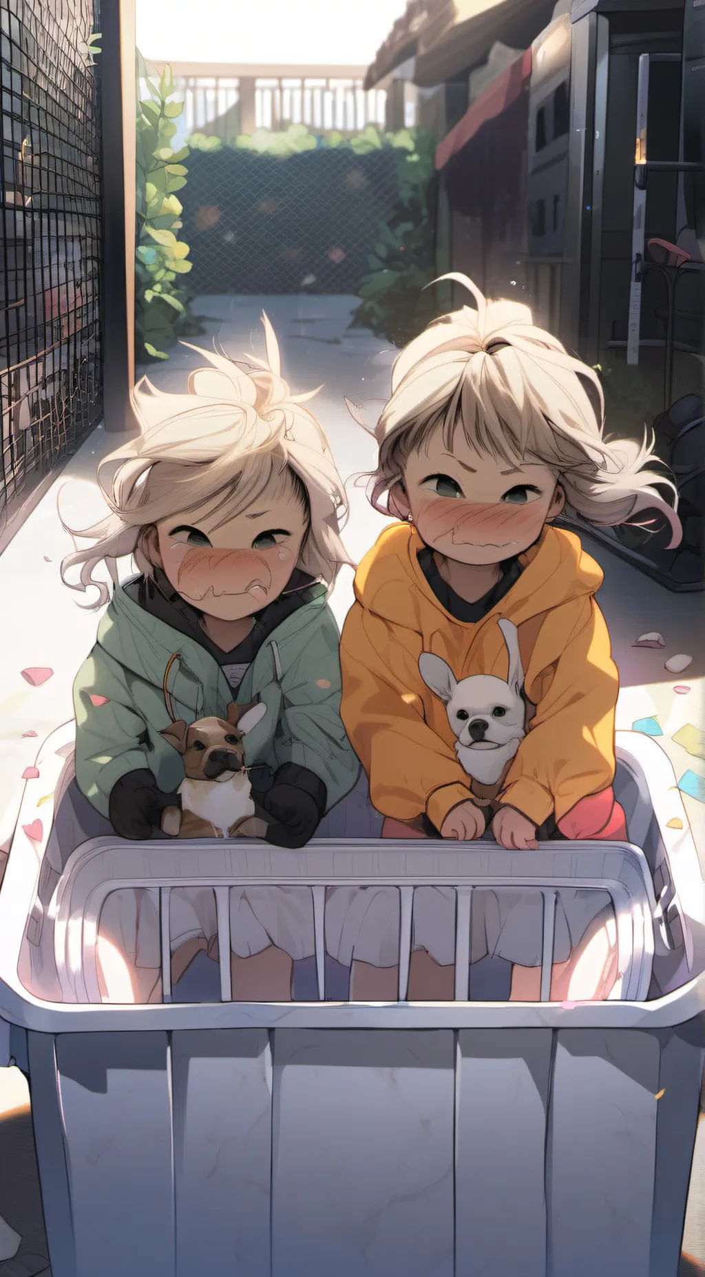 ai character: Hailey~bailey background