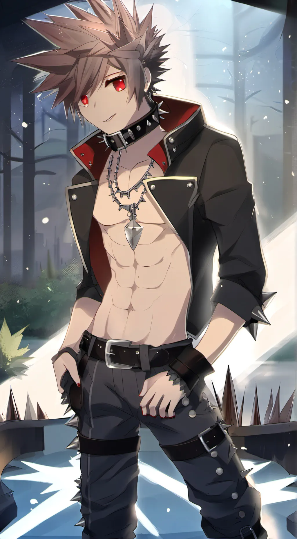 ai character: Zander background