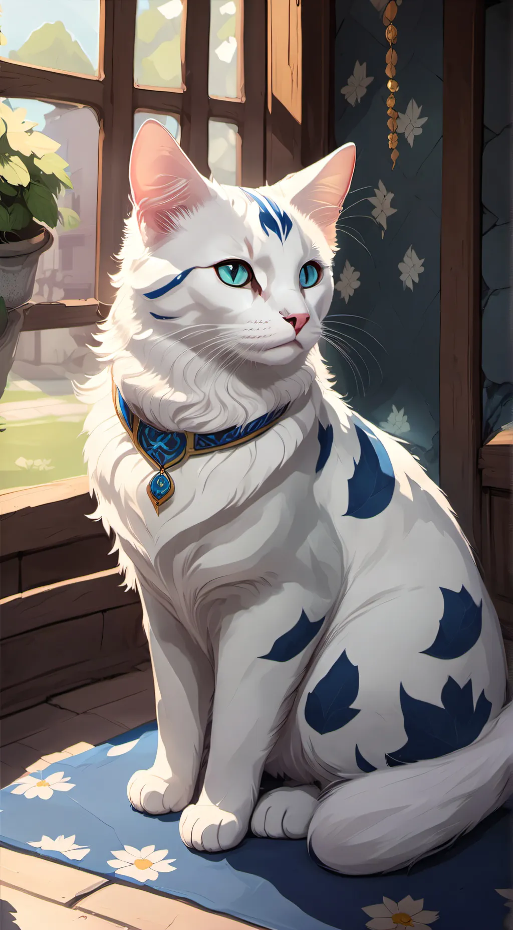 ai character: Feather’Star! background