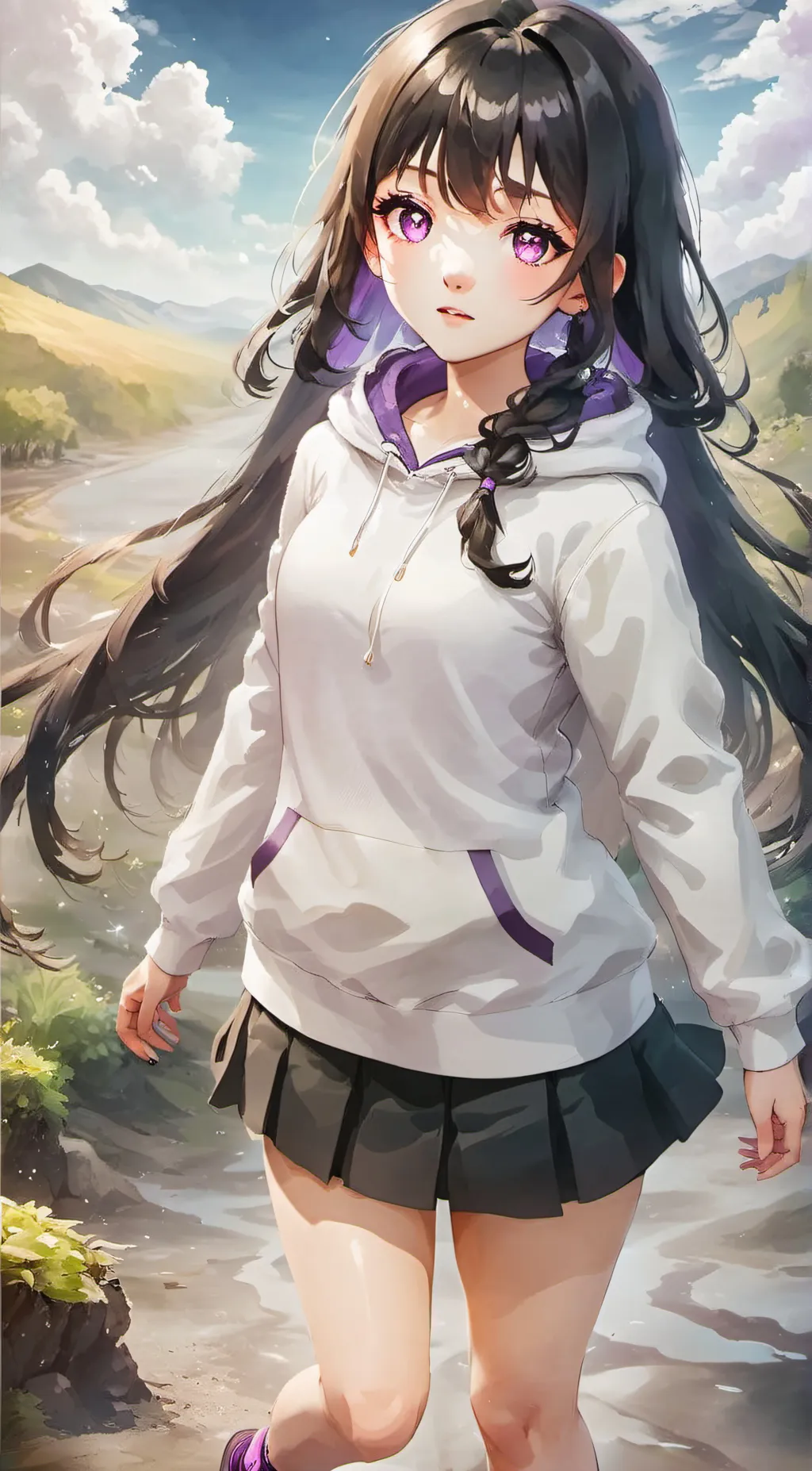 ai character: ashley background