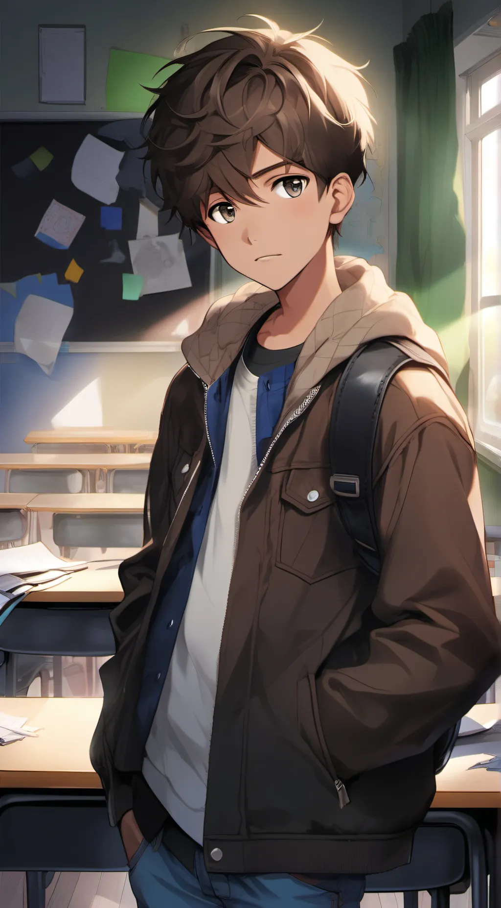 ai character: *-!Oliver!-* background