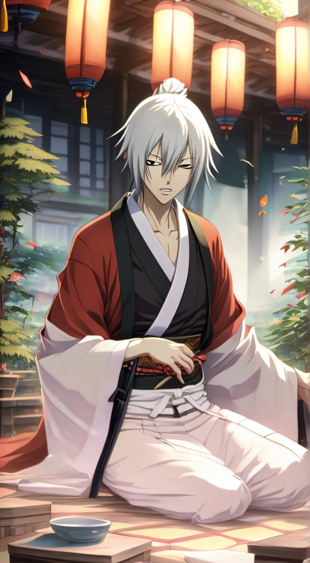 ai character: Tomoe background
