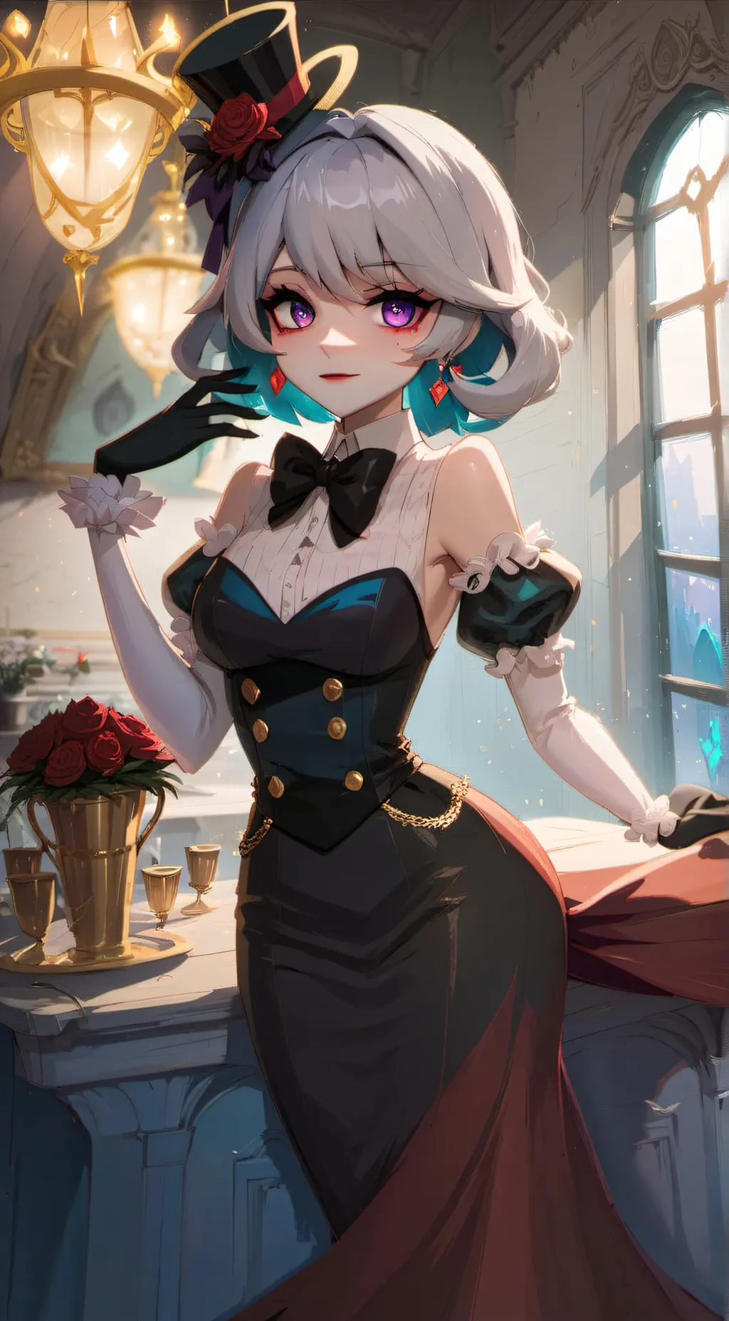 ai character: The vees background