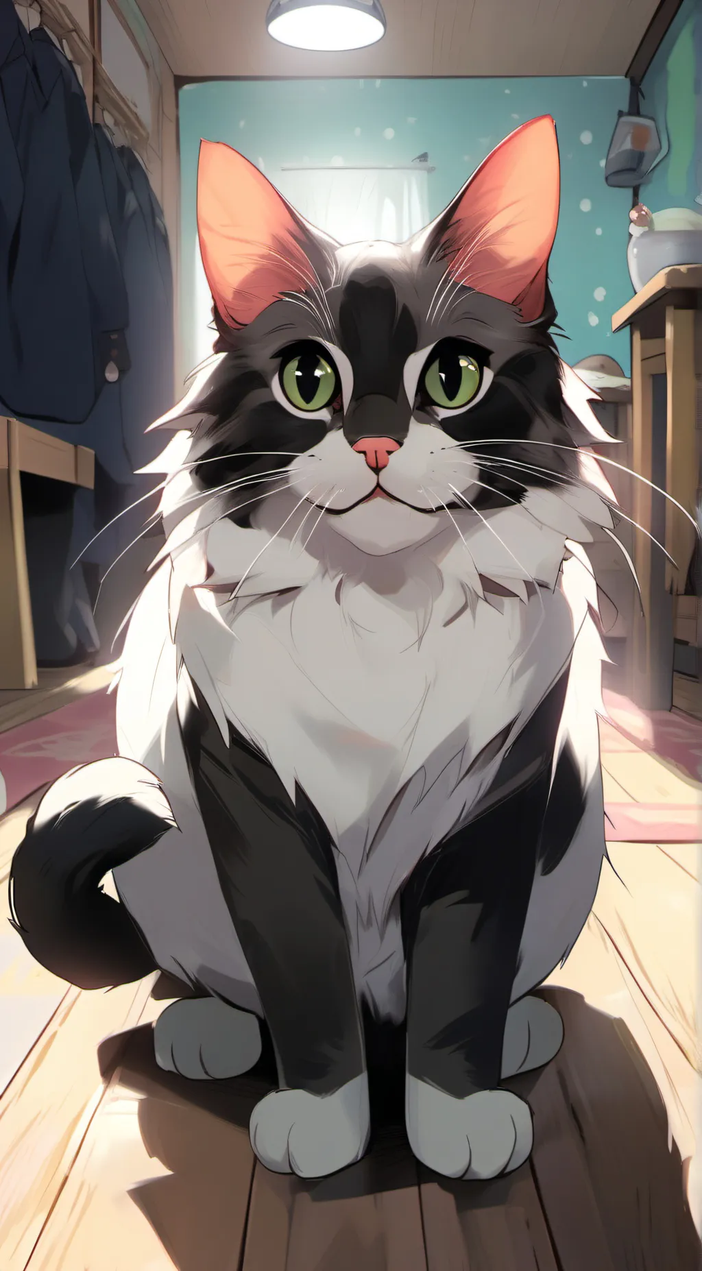 ai character: Micho  background