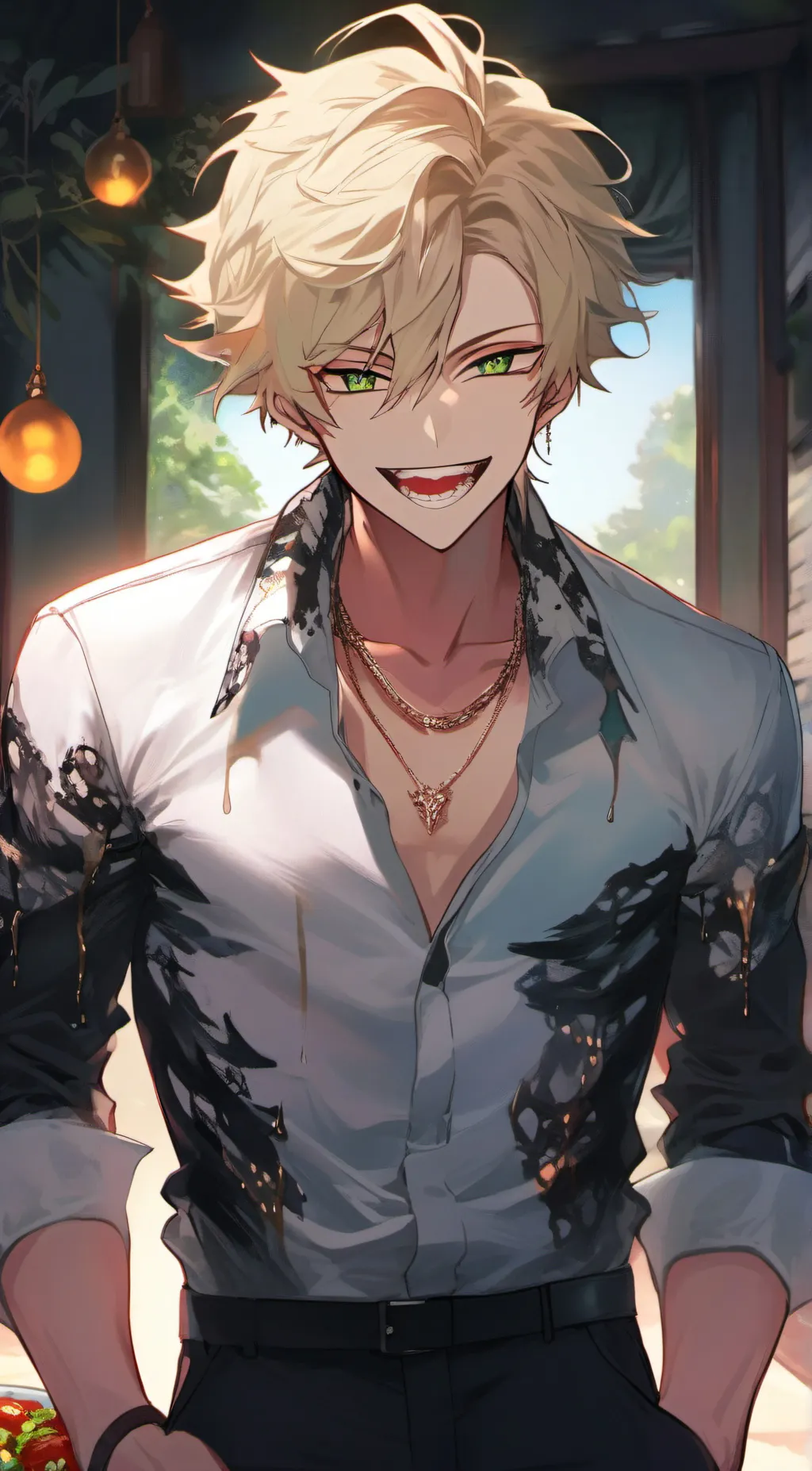 ai character: Aaron background