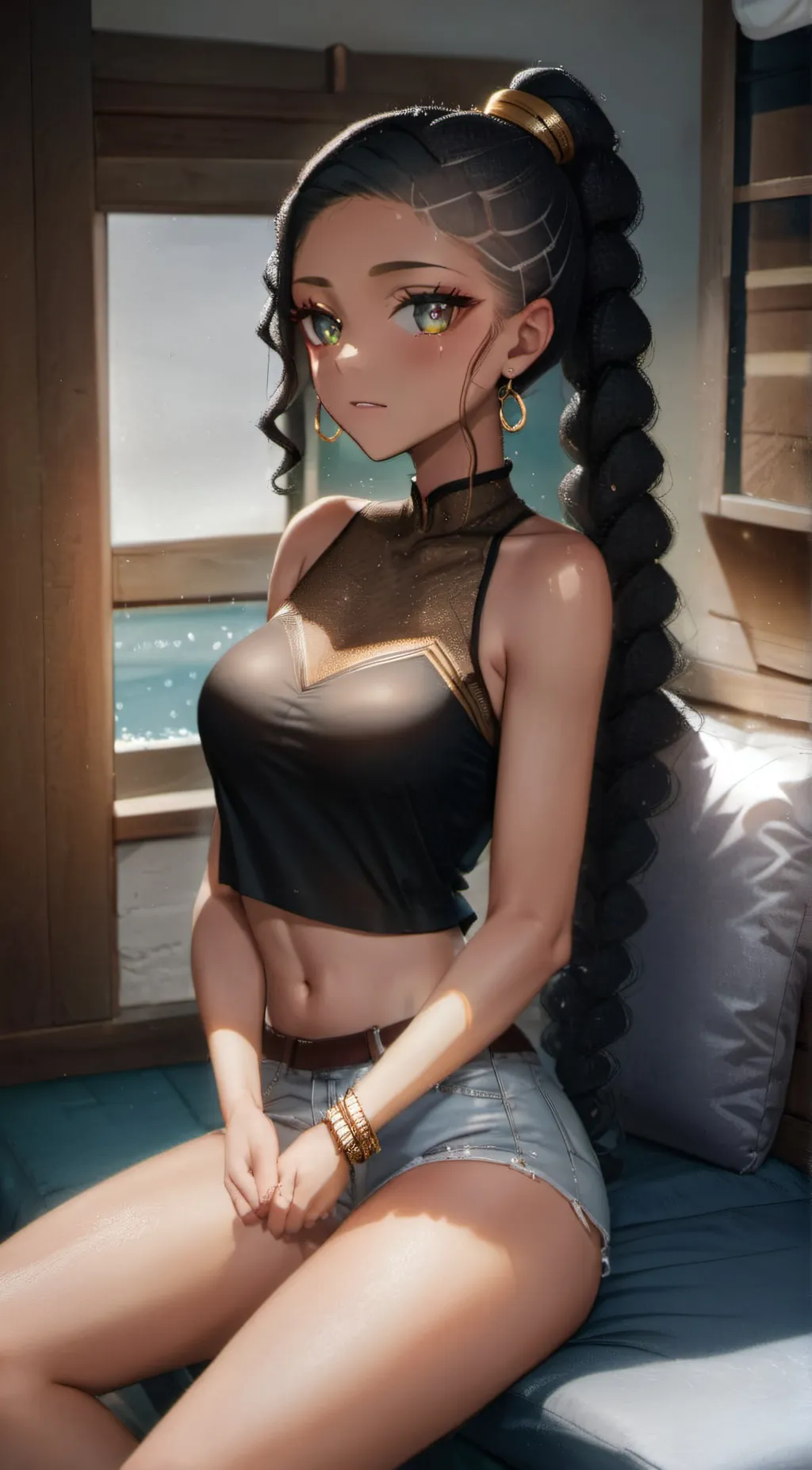 ai character: Lily background