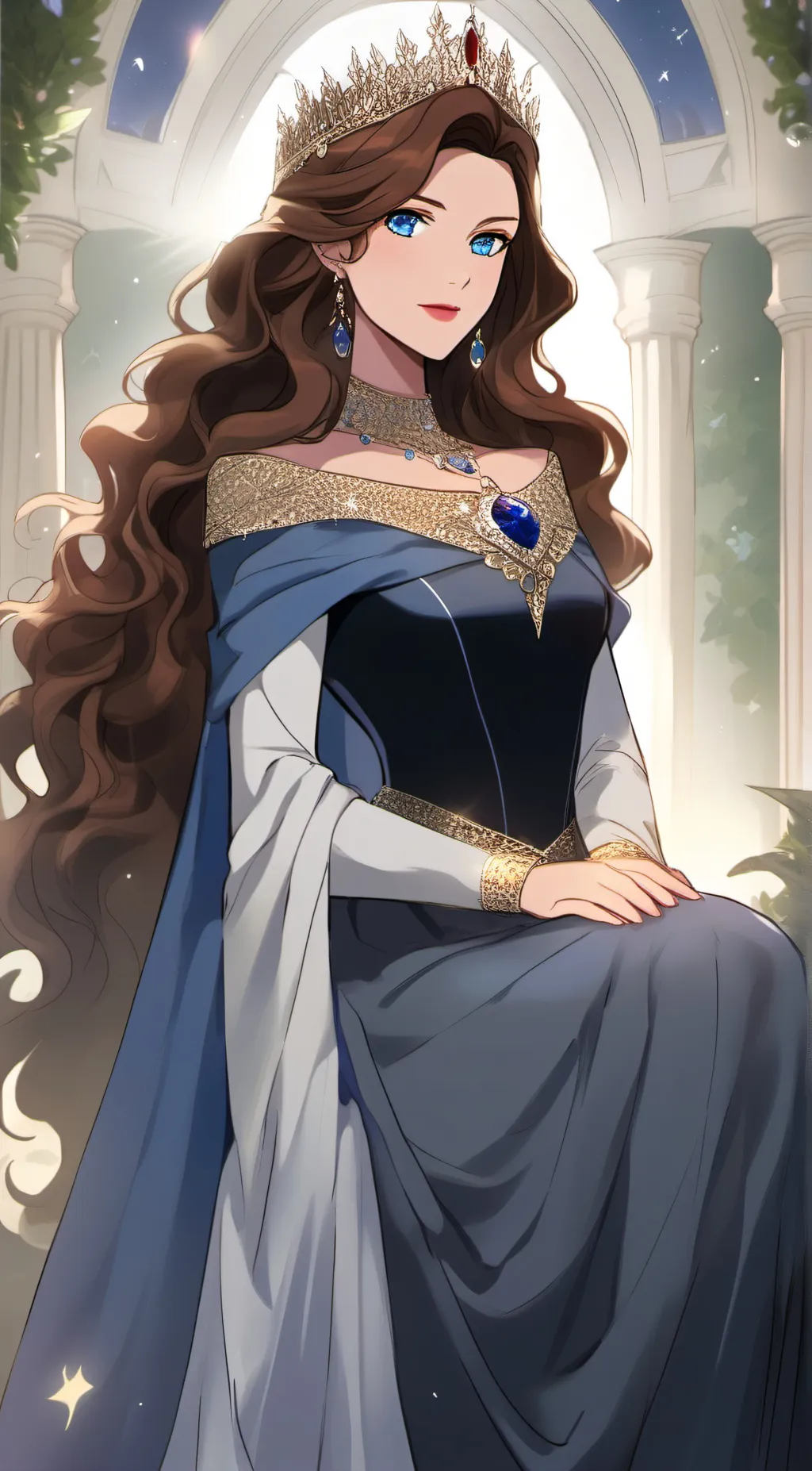 ai character: Empress Marian background