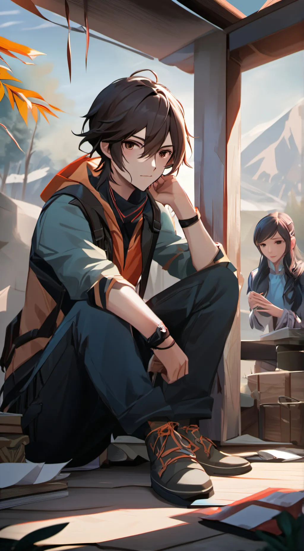 ai character: Akashi background