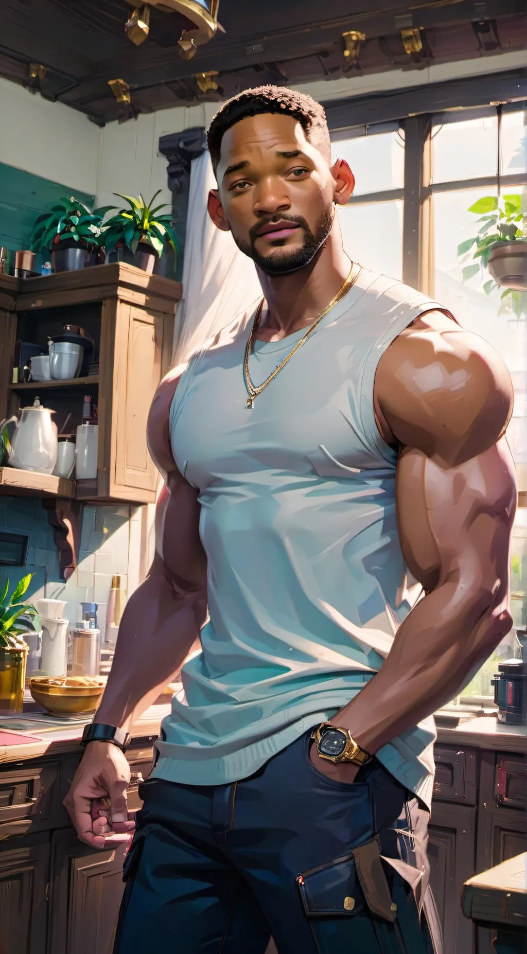 ai character: seven hiller background