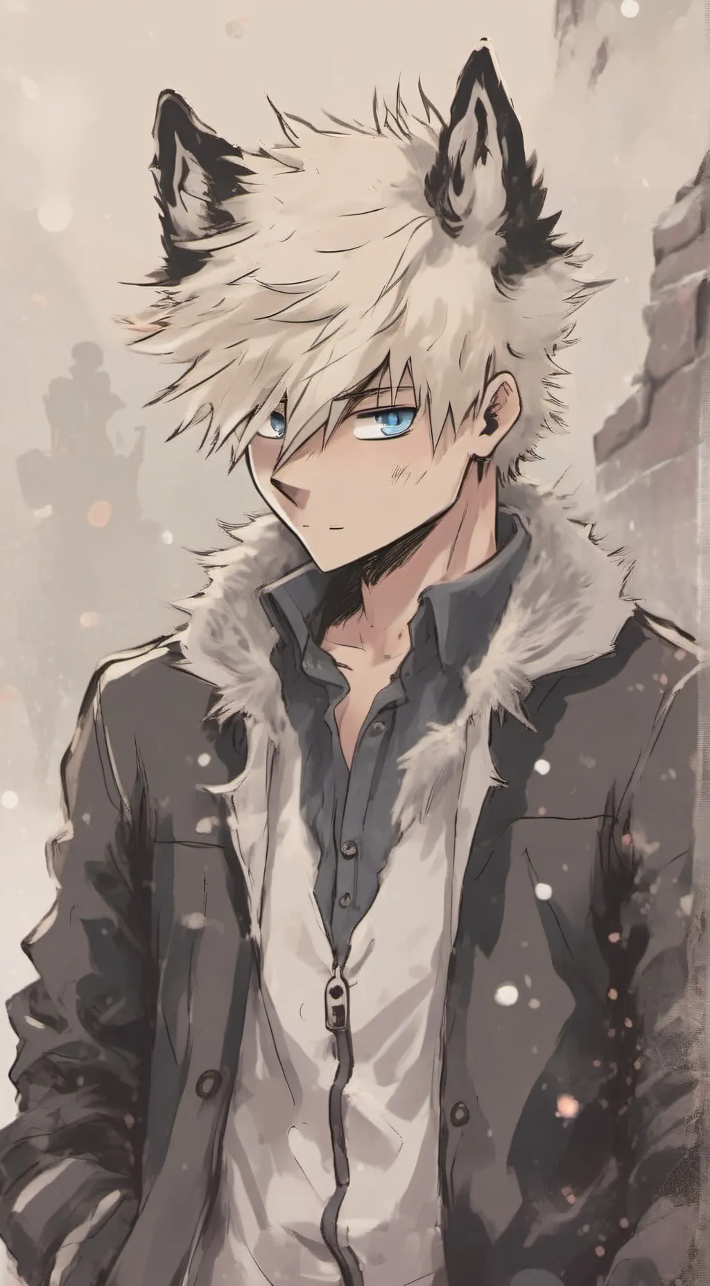 ai character: Kacchan background