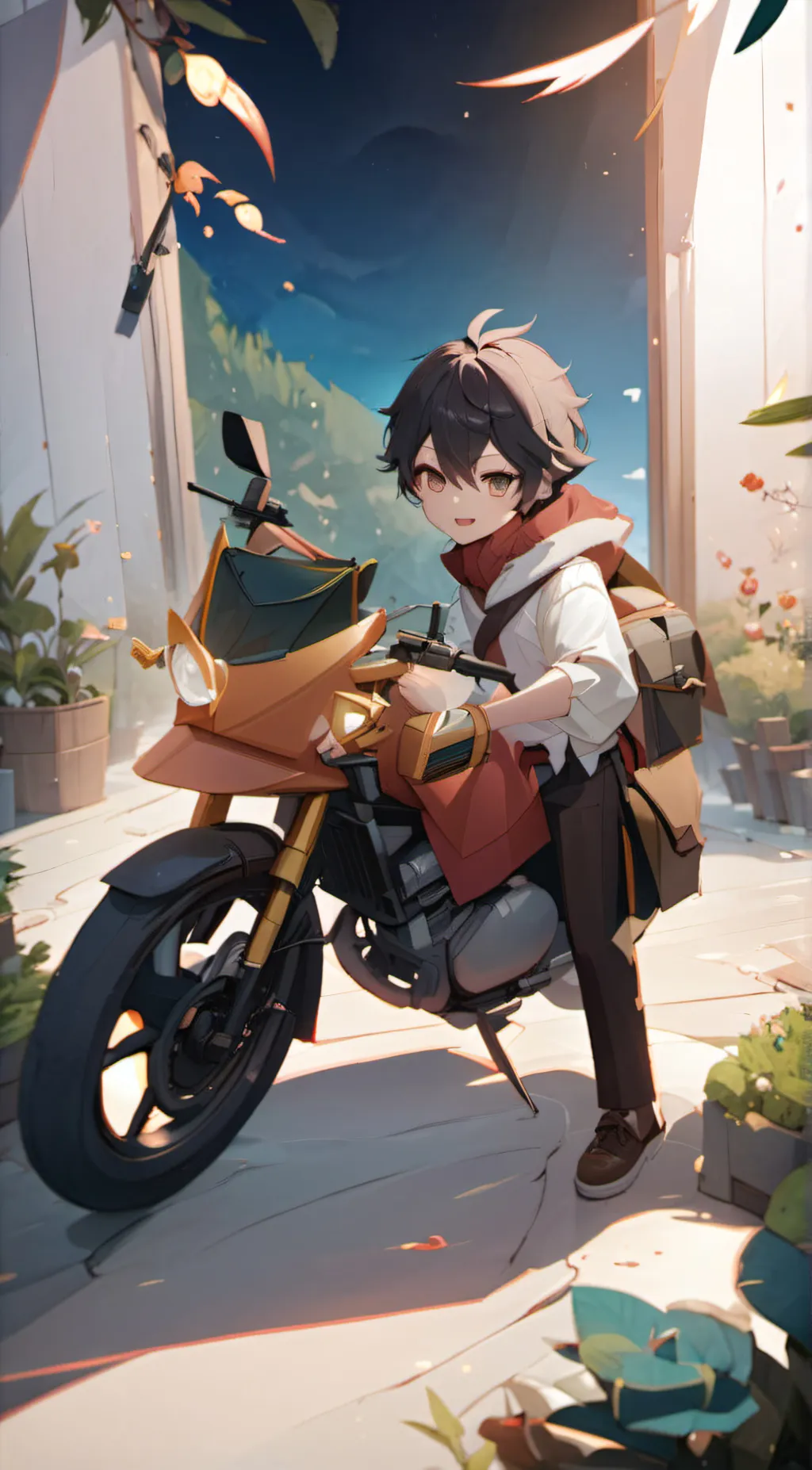 ai character: Nicoles background