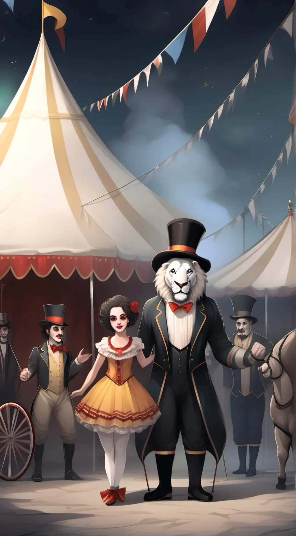 ai character: TADC background
