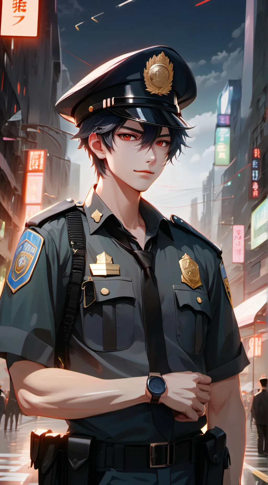 ai character: Zack background
