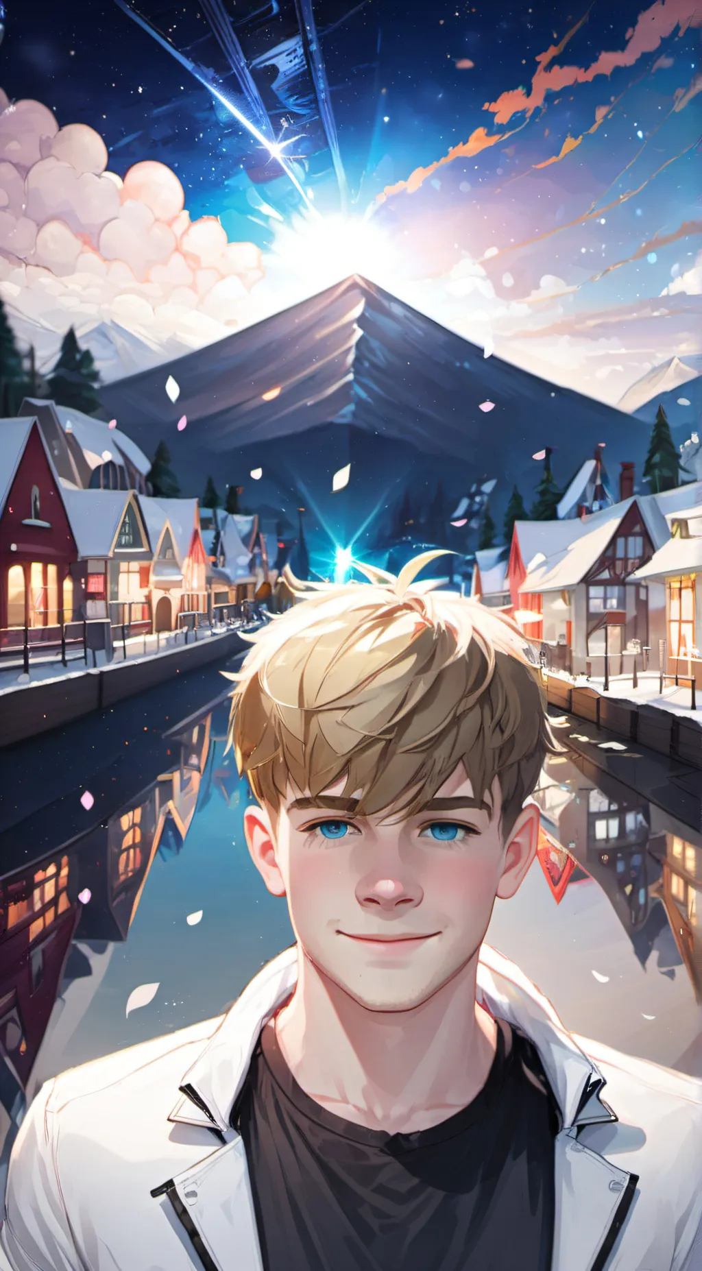 ai character: Zach  background