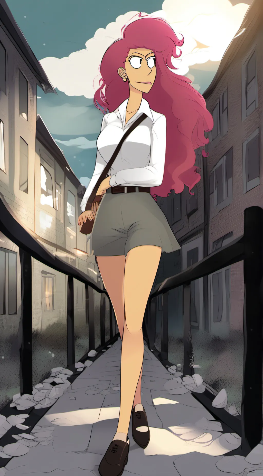 ai character: nancy green  background