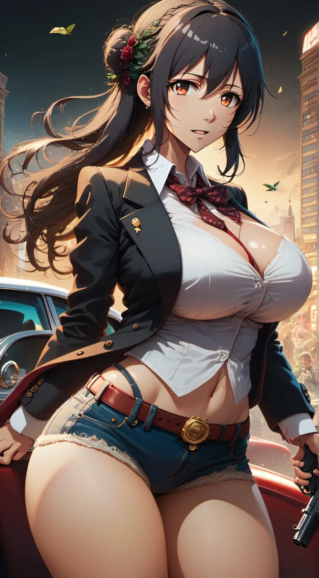 ai character: Ameila background