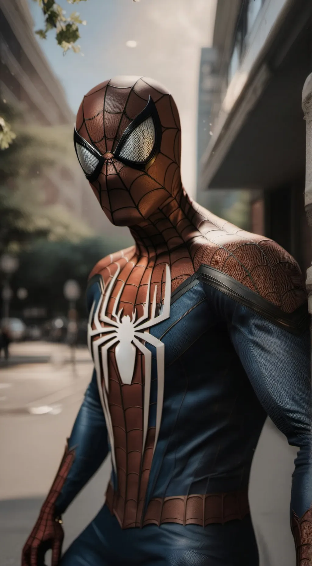 ai character: Peter Parker background