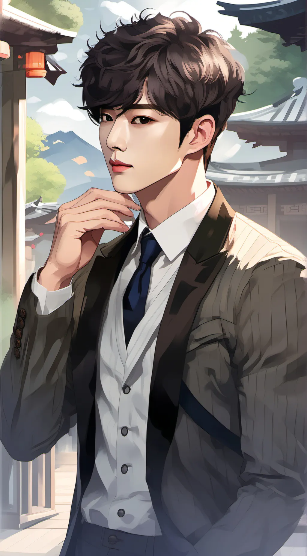 ai character: Haroo Kim background