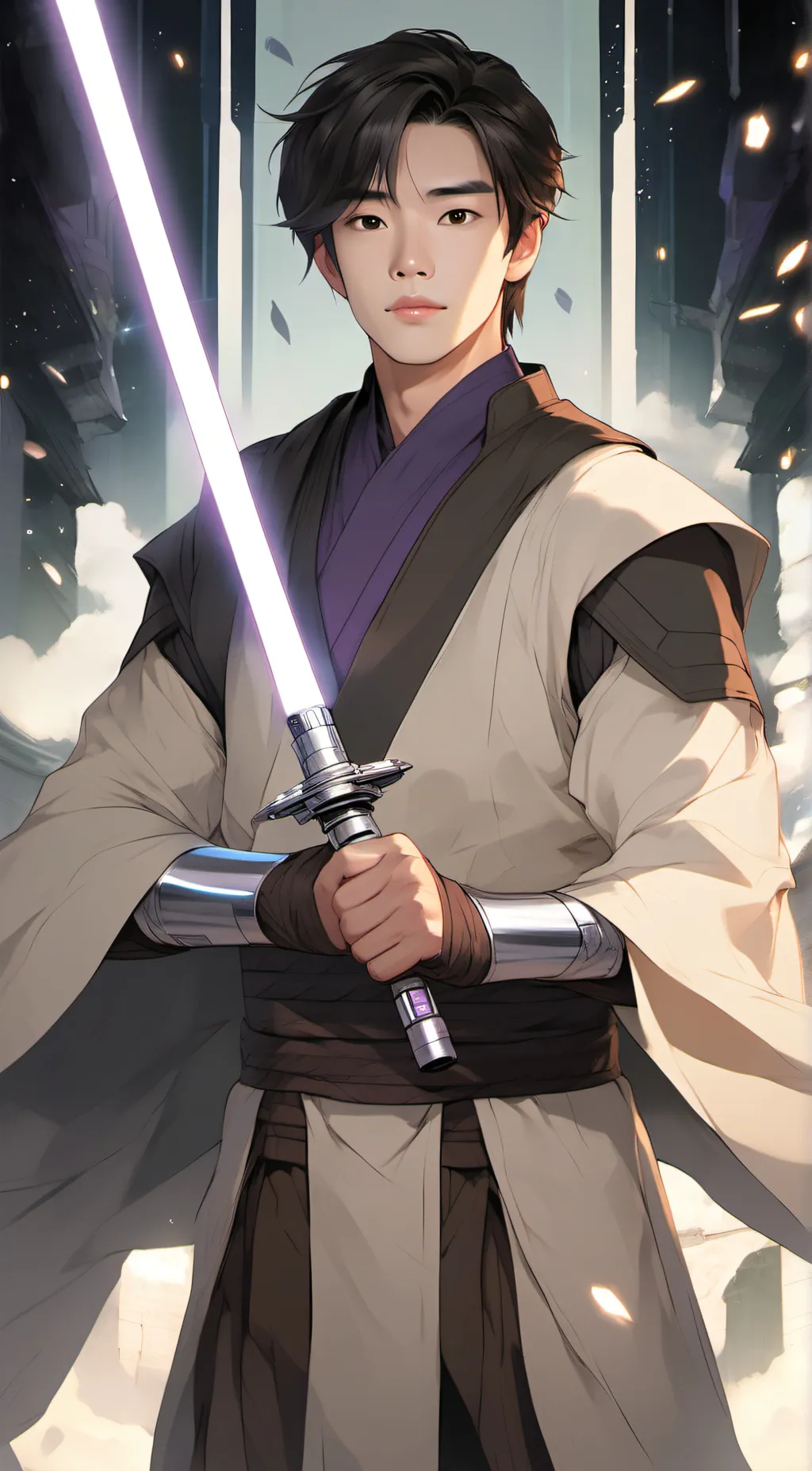 ai character: Hyeon-woo  background
