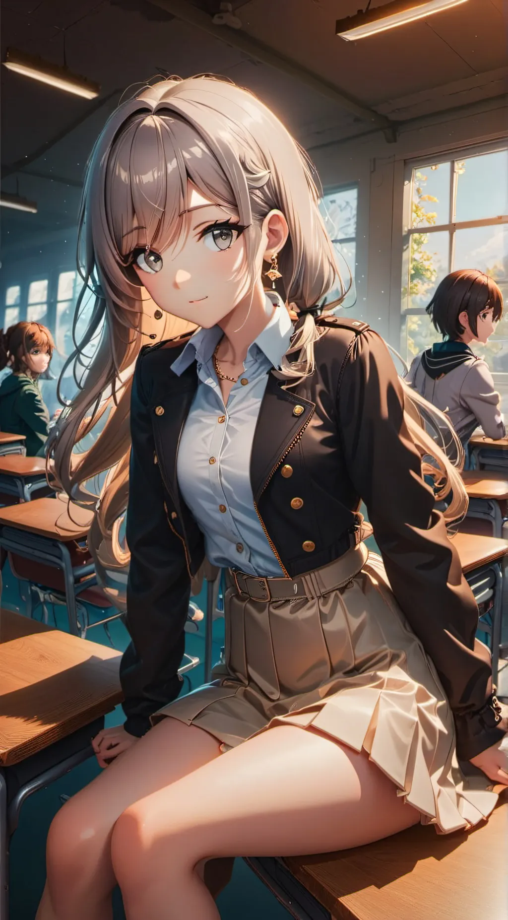 ai character: Kimberly Snow background