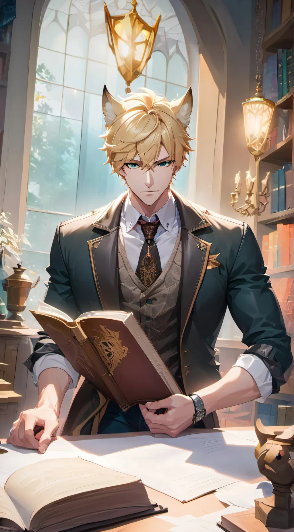 ai character: Liam background