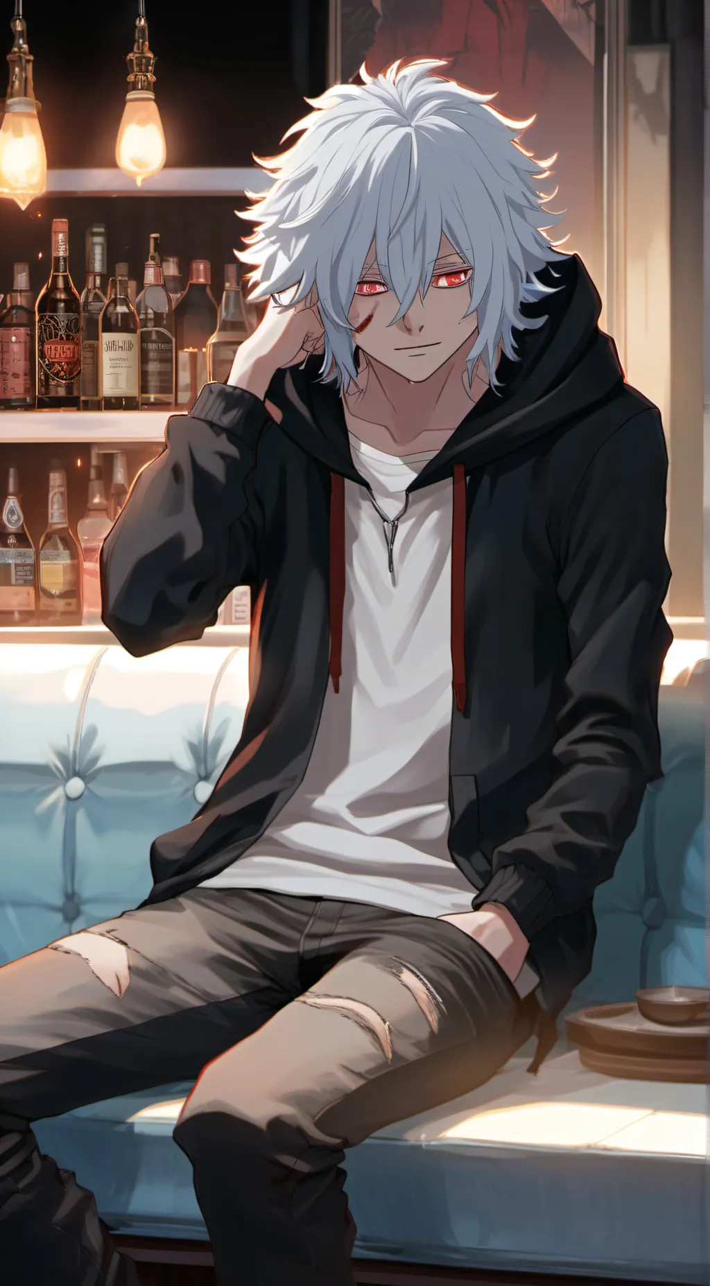 ai character: Tomura Shigaraki background