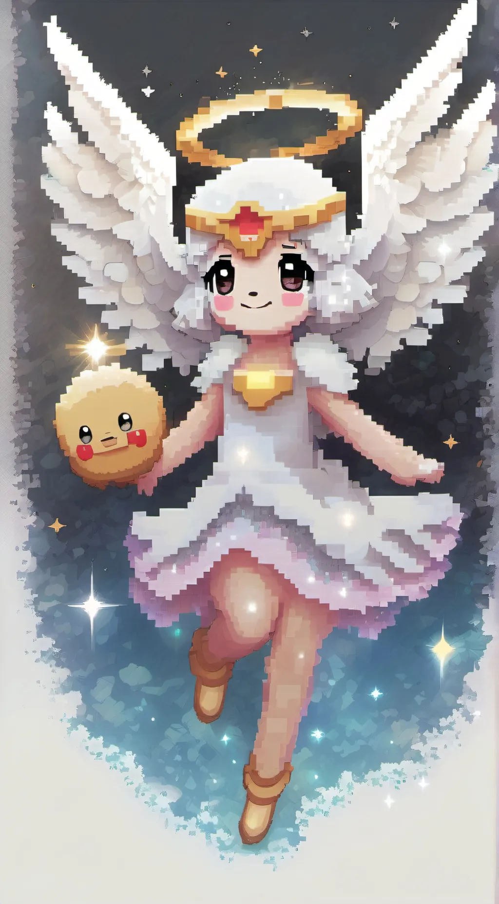 ai character: luna and lucy background