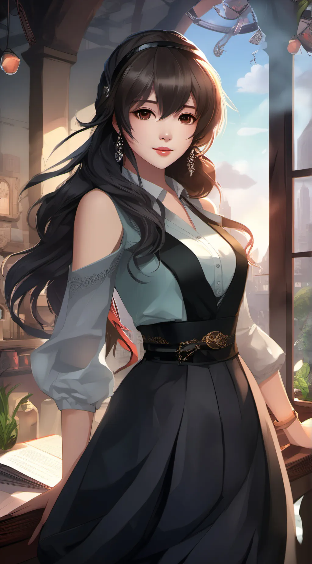 ai character: Sophie background