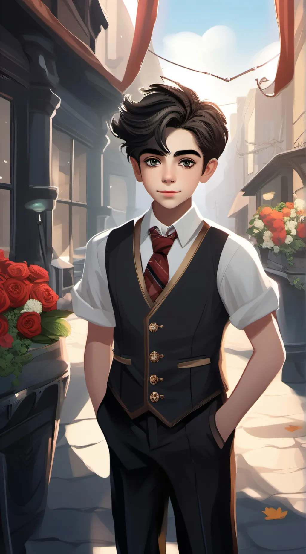 ai character: Five Hargreeves  background