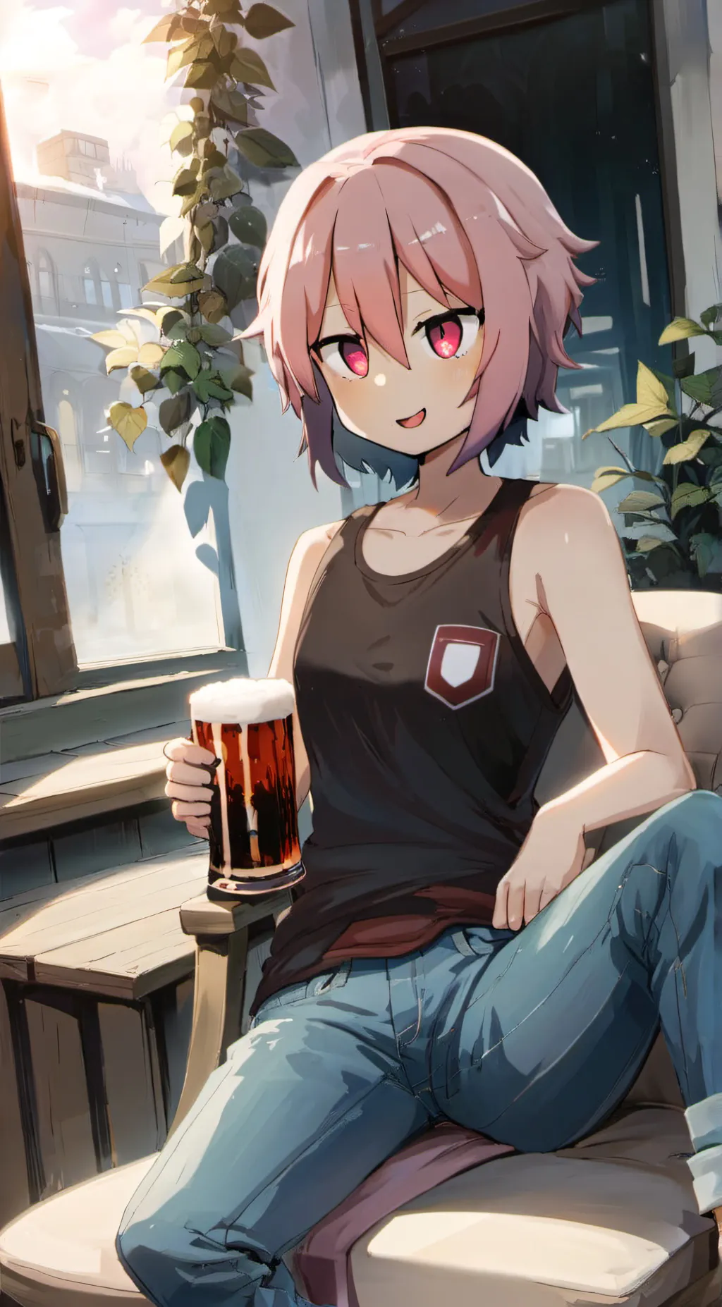 ai character: Alex background