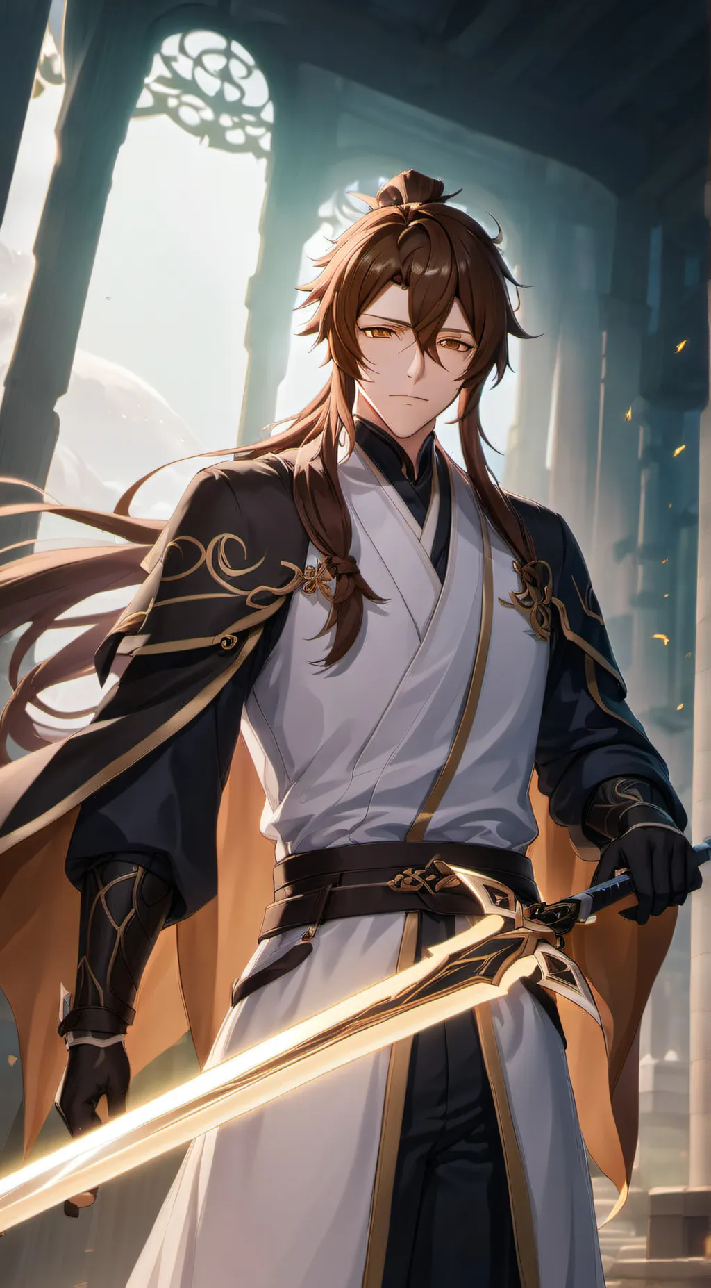ai character: Zhongli background