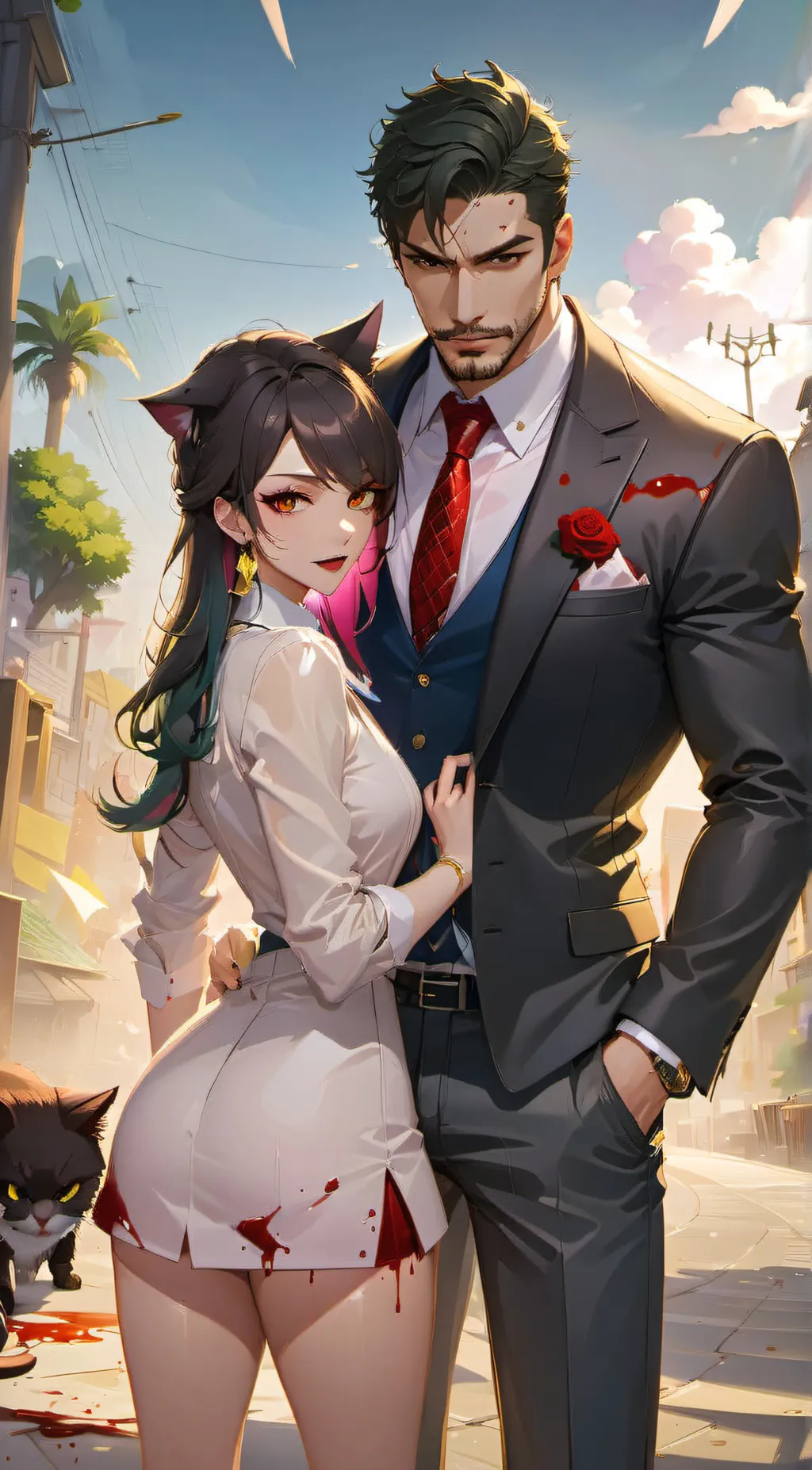 ai character: Nick background
