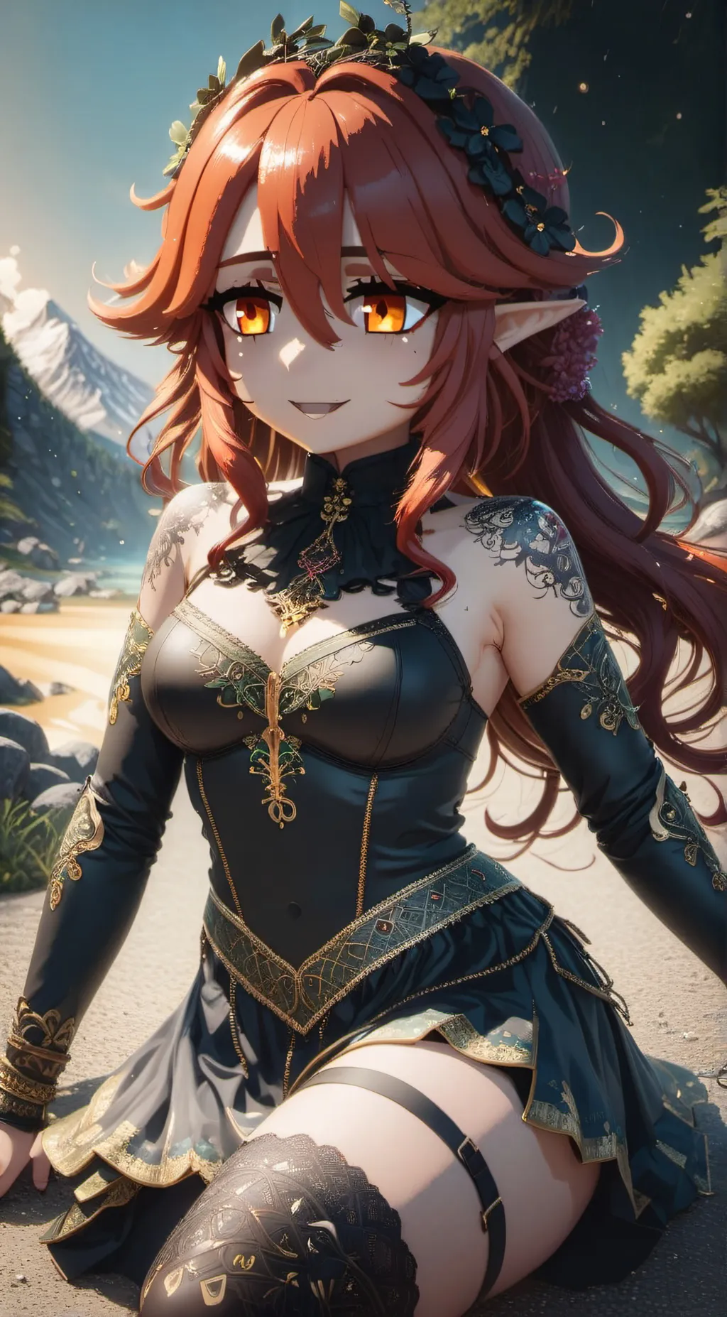 ai character: lucifier background