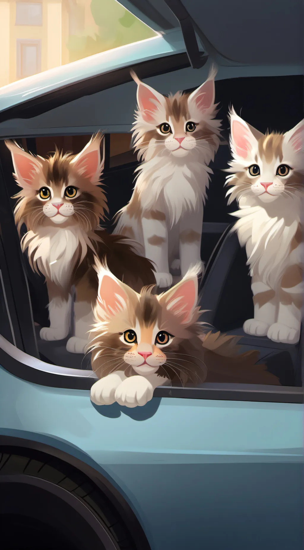 ai character: ❌ background