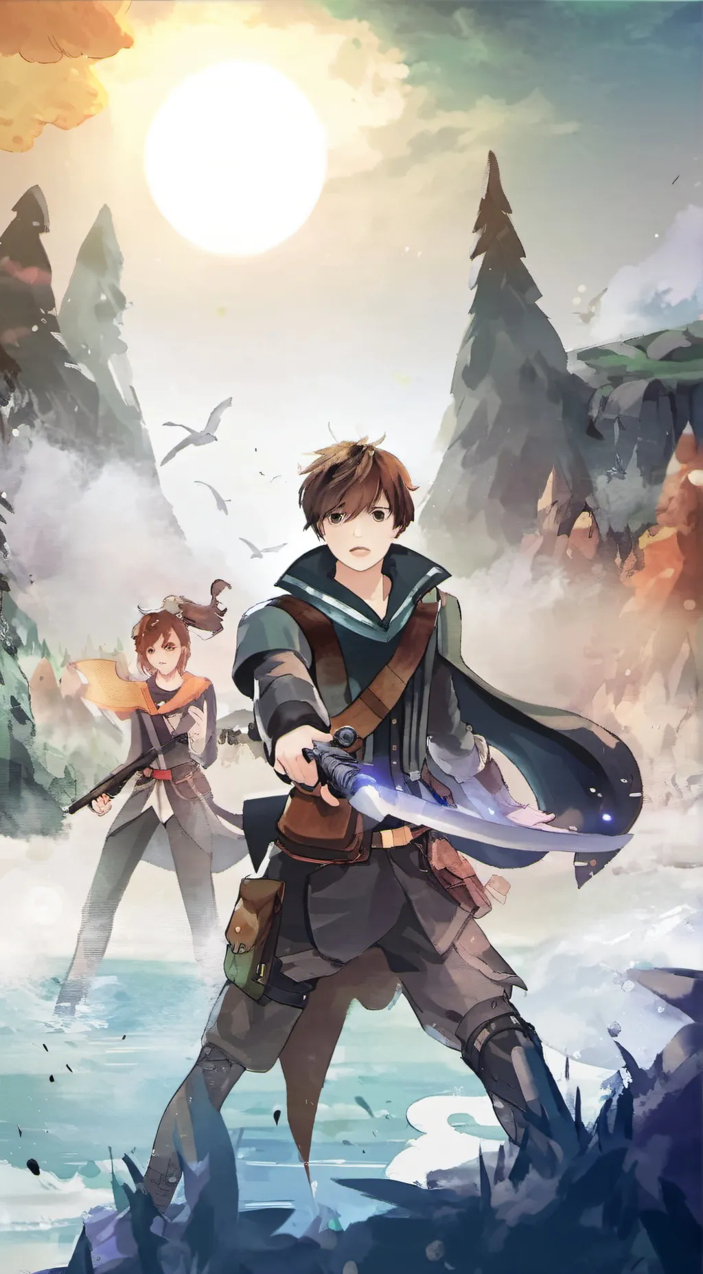ai character: EMPlRE background