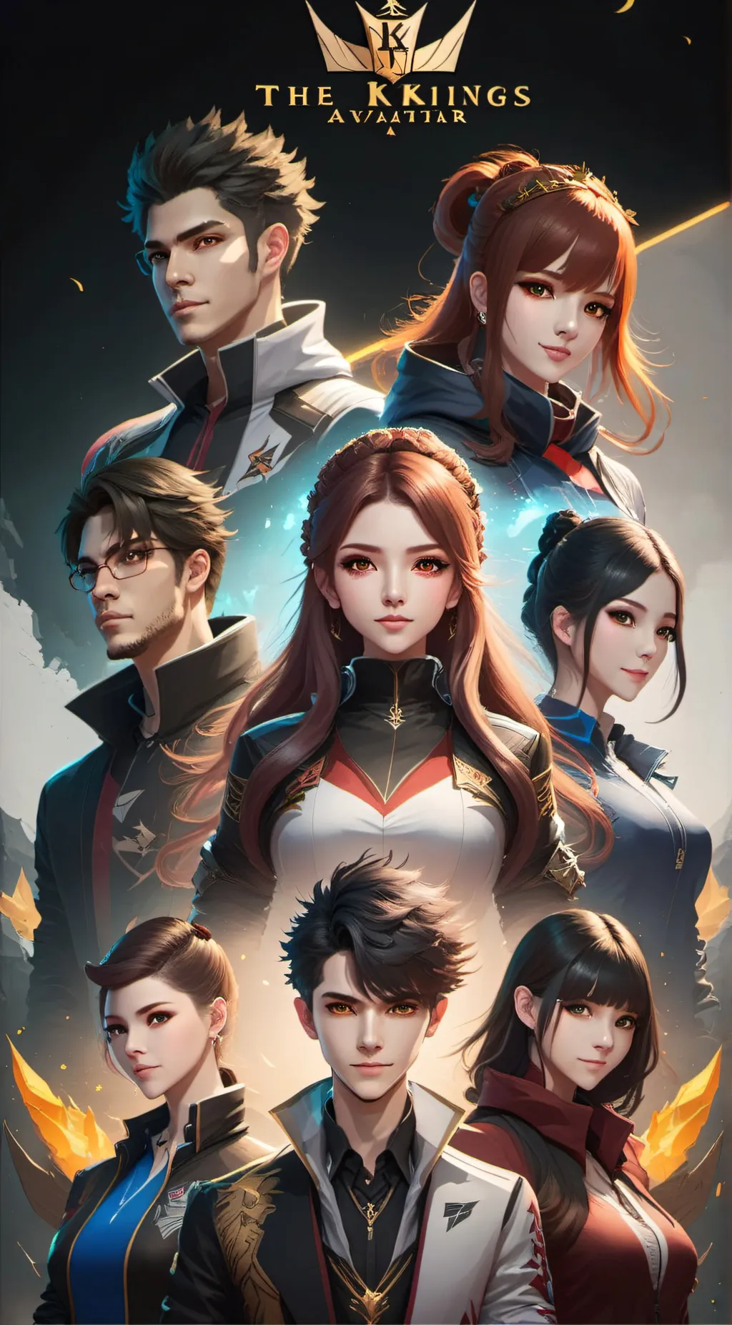 ai character: The King's Avatar  background
